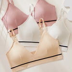 Women Bra Wire Free Cotton Bras Female Seamless Underwear Solid Color Lingerie Girls Breathable Sexy Bralette