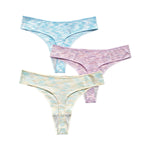 3Pcs/Set Women Panties Low Rise G-string Seamless Underwear Female Underpants Comfort Panties Sexy Lingerie S-XL Thongs