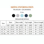 NCLAGEN Long Sleeve Workout Top Gym Pilates Clothes Women Active Wear Sports Shirt Elastic Fitness Yoga Clothing Running Shirts