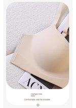 MOYISU Traceless Bra Women's Small Breasts Hold Together Without Underwire Comfort Skin Friendly Soft Support Bra Women's Bras