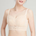 4/4 Cotton Cup Big Chest Appears Small Undercover for Underwire Bra Lightweight Breathable Seamless and Soft Support OW6059