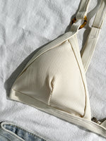 Sexy Khaki Patchwork Micro Bikini 2026 Women Brazilian Push Up Bra Metal Circle Thong Swimsuit Bathing Suit Holiday Swimwear
