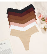 Ice Silk Women Panties Seamless Sexy G String Thong Underwear T Back Sports Yoga Girls Briefs Underpants Plus Size S-XL