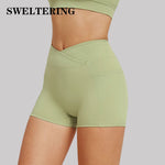 High Waist Yoga Shorts Naked Feeling Fitness Tights Women Sport Biker Shorts Tummy Control Short Legging Female Slim Yoga Shorts