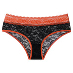 1pcs Patchwork Sexy Lace Floral Women's Panties Mid Waist Breathable Comfortable Female Underpants Elegant Sexy Lingerie Briefs
