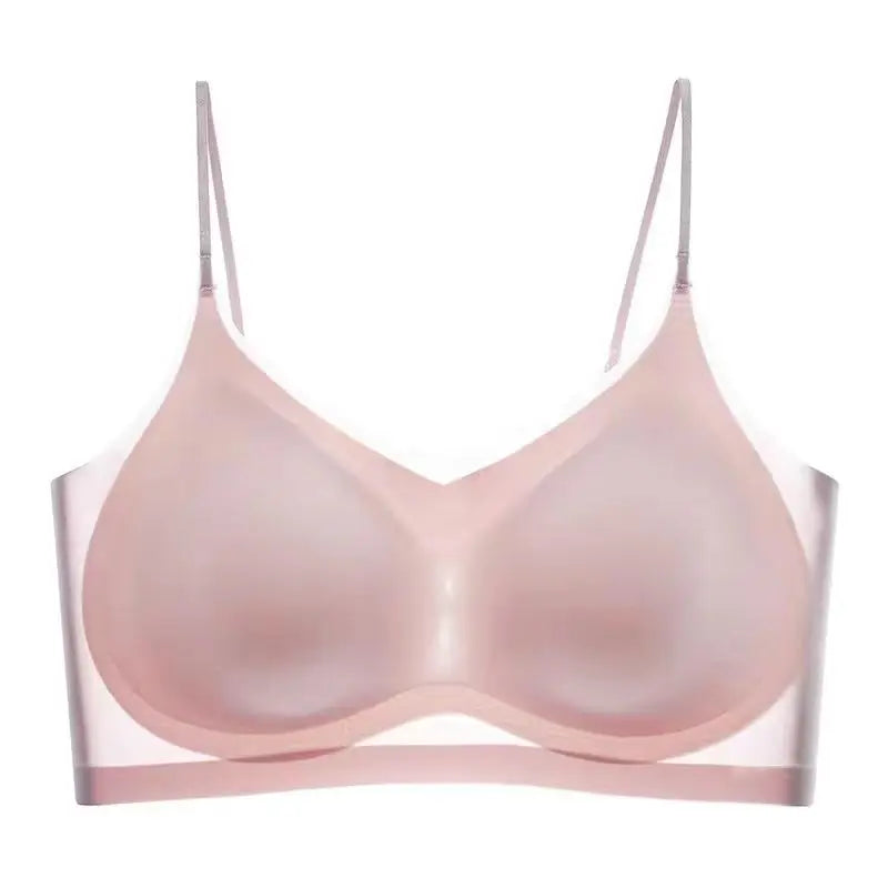 Skin Tone Invisible Bra Strapless Backless Seamless Ultra Thin Comfort Fit Military Training Bralette Pack Value Set Sweatproof