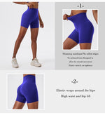 Hearuisavy Summer Soft Yoga Shorts Buttock Lift Gym Leggings Women High Waist Sports Shorts Women Running Workout Shorts Female