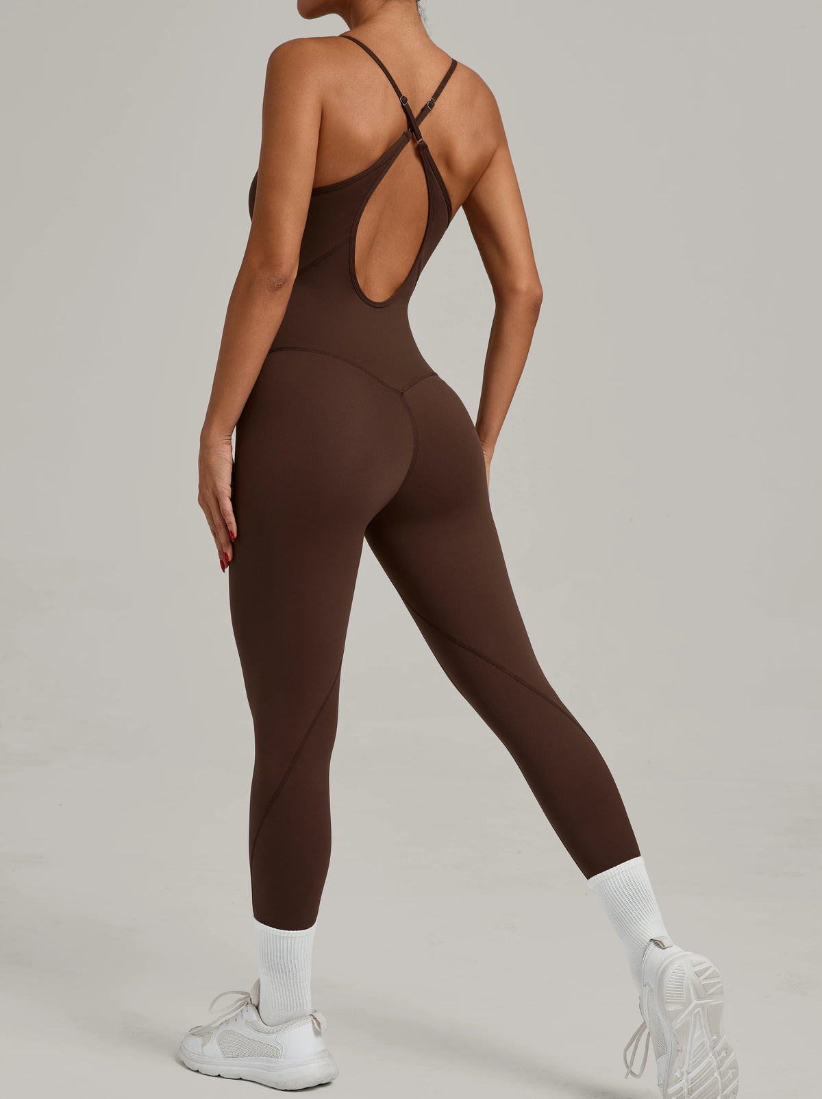Padded One-Piece Yoga Clothes Sportswear Women's Gym Push Up Workout Clothes Fitness Sports Fitness Wear Yoga Jumpsuit