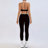 Women's Yoga Sets Fitness Sports Gym Slim Fit Hip-lifting Beautiful Back Suits Workout Casual Running Training Sets