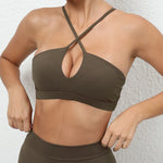 New Summer Sexy Sports Bra Workout Brasier Running Breathable Fitness Underwear Female Quick-Dry Yoga Clothes Gym Top Woman