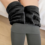 2024 New Winter Leggins Womens Gym Socks High Waist Solid Color Casual Warm Leggings Compression Comfortable Pants