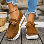 Red Chunky Platform Sneakers Women Comfortable Non Slip Thick Sole Casual Shoes Woman Plus Size 43 Lace Up Sport Shoes Female