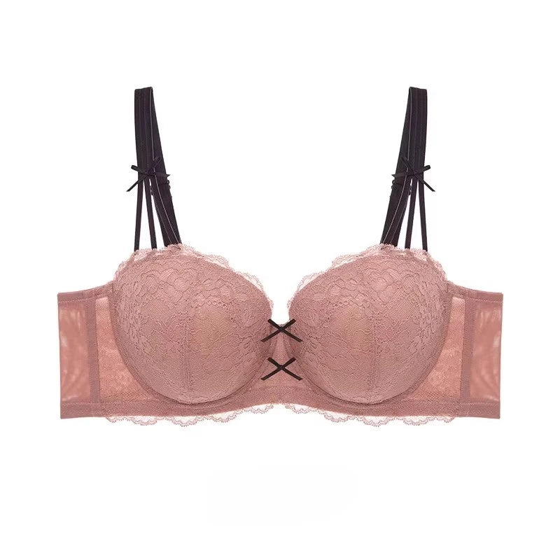 Big Chest Appears Smaller Thin Large Sizes Bra Gather Fold The Accessory Breast To Prevent Sagging Adjustable Text Bra SWD9013a