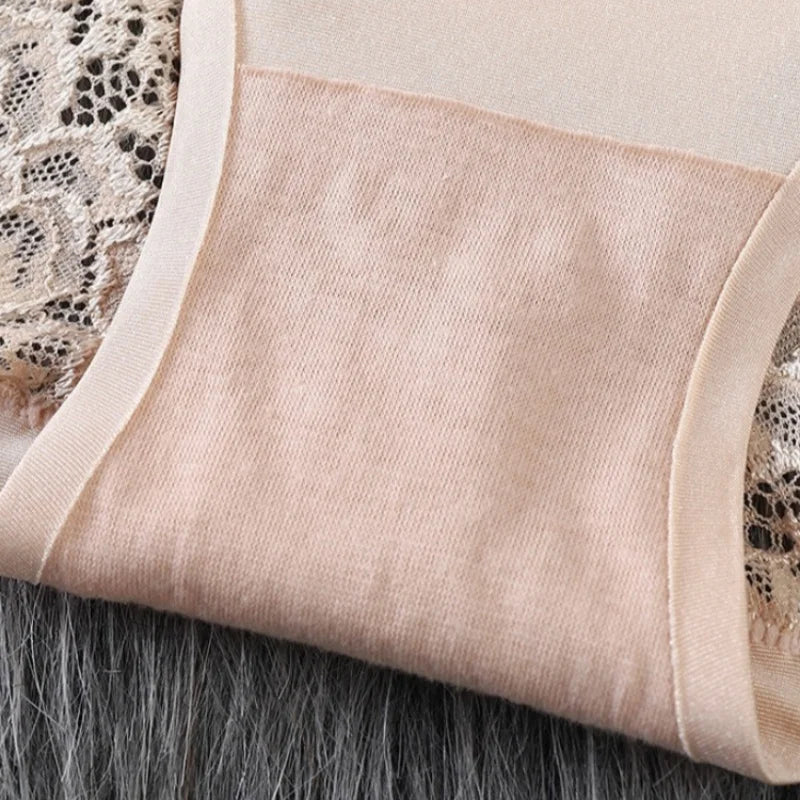1Pc Sexy Lace Panties Summer Sexy Underwear Transparent Lace Panties For Women Comfort Cotton Crotch Panty Lingerie M-XXL