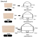 1PC Felt Insert Bag Organizer, Makeup Organizers, Liner Perfect for Brand Women's Handbags For And Cosmetic Bags〔Nest〕