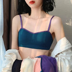 Padded Bras For Women Wireless Brassiere Comfort Push-Up Bra Female Underwear Sexy Lingerie Solid Color Intimates