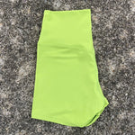 Solid Color High Waist Yoga Short Leg Women Fitness Sport ShortBike Soft Squatting Proof Comprehensive Training Jog Athletic