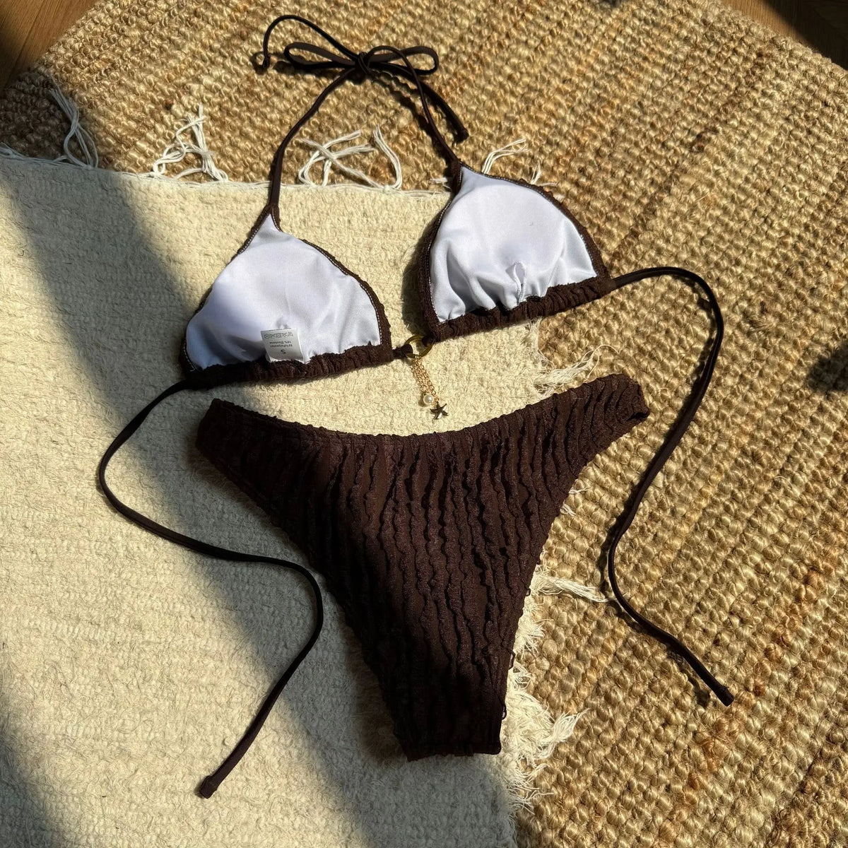 New White Sexy Bikinis Swimsuits Women's Swimwear Push Up Female Beach Swim Wear Bathing Suits Brazilian Bikini Set Pool Bather