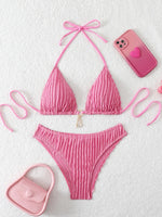 Sexy Women's Swimsuit Two-piece Bikinis Sets Two-piece Beach Trend Bikini 2026 Female Swimwear for Bathing Suit Woman Beachwear