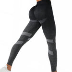 Women's Seamless Leggings - Tummy Control Gym Sports Yoga Pant with 4-Way Stretch Squat-Proof & Tummy Control Activewear Autumn