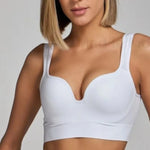 Women Wireless Sports Bra Fitness Running Vest Gym Workout Underwear Padded Tops Bralette Breathable Brassiere Push Up Bras