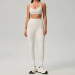 2/3PCS Yoga Suit Women Tracksuits Gym Clothes Workout Flared Pants Zipper Long SleeveAthletic Wear Female Sports Yoga Clothing