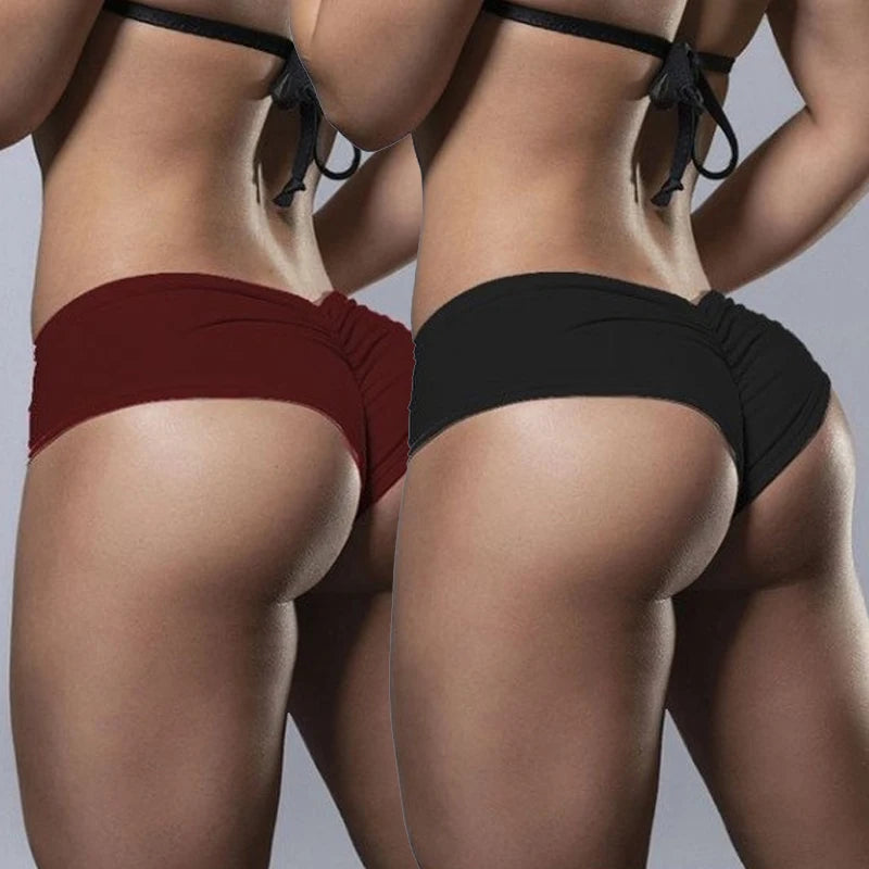 Women Yoga Briefs Fitness Bike Sexy Shorts Fashion Workout Push Up Sportswear Sport Mini Short Gym Shorts Girls Spodenki Damskie
