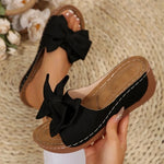 Women's Slippers 2025 Summer New Style Comfortable Sponge Thick Bottom One-Character