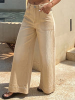 European and American style 2026 women's jeans wide leg pants jeans pants trousers
