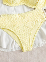 S - XL V Shaped Underwired High Waist Bikini Women Swimsuit Female Swimwear Two-pieces Bikini Set Bather Bathing Suit Swim Lady