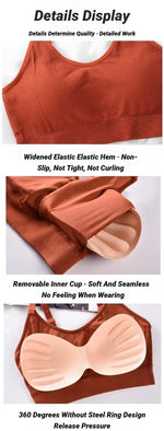 Sexy Seamless Brassiere Bras For Women Full Cup Breathable Bralette Wire Free Sleep Bra Tube Top Sports High Quality