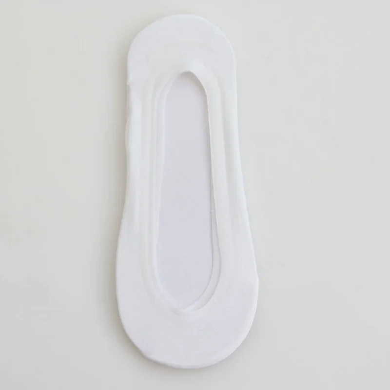 Women's Shallow Mouth Socks Ultra-Thin No Trace Invisible Sock Slippers Summer Ice Silk Boat Socks Silicone Anti-Skid Boat Socks