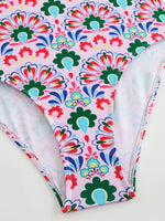 2026 Printed Swimsuit One Piece & Beach Dress Sexy Swimwear Women Bathing Swimming Swim Suit Padded Beachwear Summer