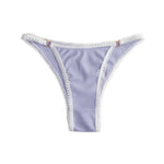 1Pcs Women's Sensual Lace Panties Sheer Thin Straps Briefs Low-Rise Adjustable Underwear Breathable Comfortable Female Lingerie