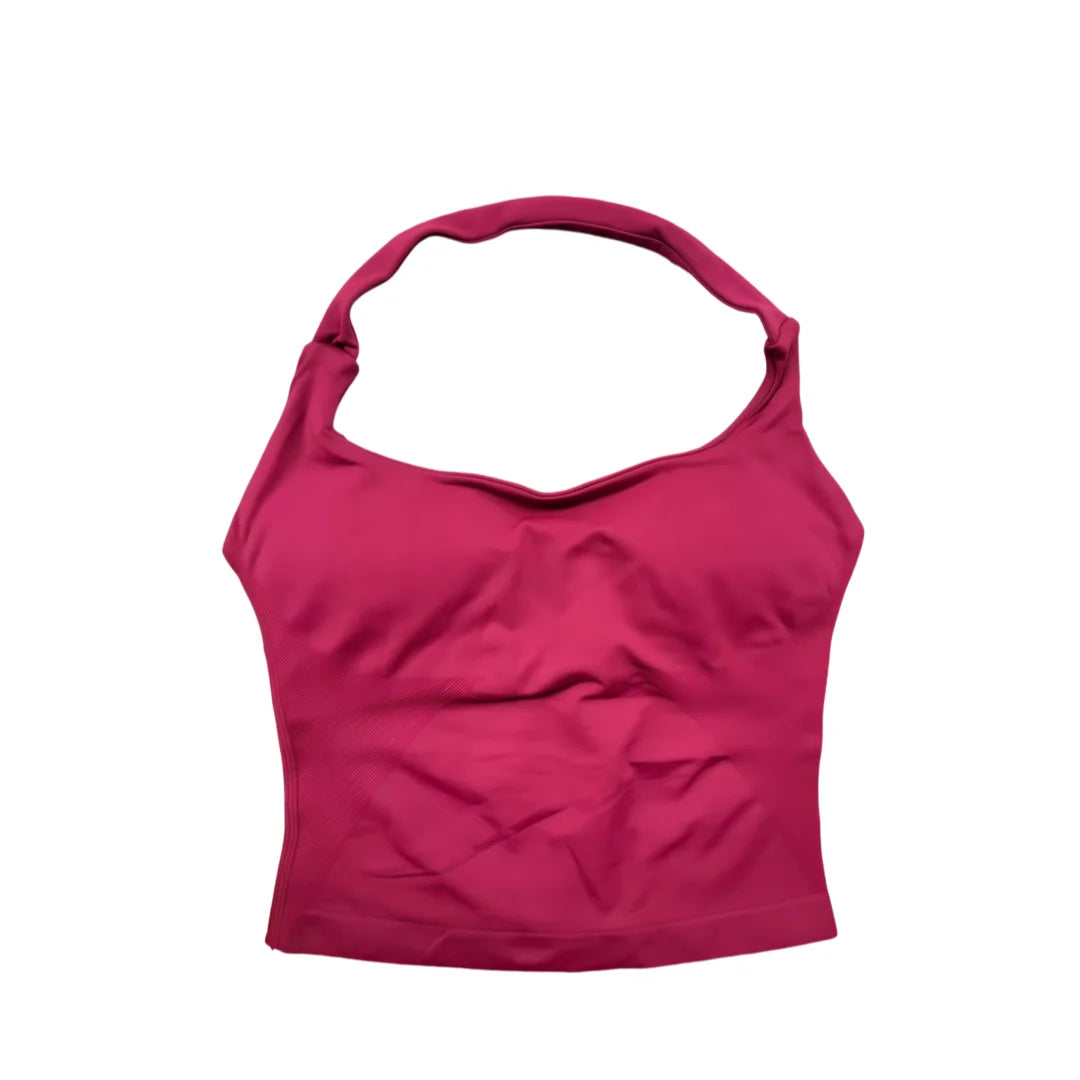 DFTLF Sports Halter Top Gym Vest Woman Backless Tank Tops Push Up Sport Bra Running Vest Workout Top Activewear Yoga Clothing