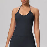 Women Sports Yoga Bra Adjustable Sports Top Women's Fitness Top Sleeveless Open Back Bra Fitness Workout Running Sportswear Vest