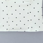 Sexy Polka Dot Camisole For Women Niche Lace Collar Slim-fit Outerwear Suitable For Seaside Vacations Elegant Charming 9B81