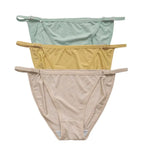 3Pcs/Set Panties Women Low Rise Briefs Seamless Underwear Breathable Panty Female Underpants High Cut Sexy Lingerie