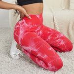 47 Color Marbling Tie-Dye Seamless Yoga Pants Sports Leggings Women Running Fitness High Waist Gym Leggings Women Workout Tights