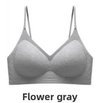 Japan Style Seamless V-Neck Halter Bra Small Bust Petite Straps Open Back Sexy Underwear Women One Piece Comfort Fit Daily Wear