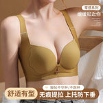 Plus Size Bra Sexy Lingerie Thick Cup Bras for Women Solid Padded Underwear Push Up Brassiere Femme Wireless Bra invisible bra