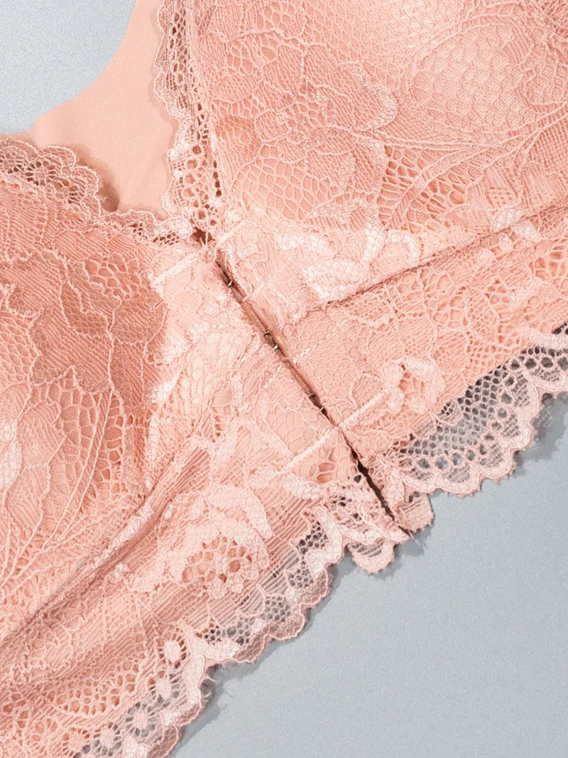 New Ladies Lace Front Clasp Nursing Bra Women Gathering Anti-sagging Underwear Woman Vest Comfortable Bra Lady Nursing Underwear
