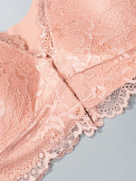 New Ladies Lace Front Clasp Nursing Bra Women Gathering Anti-sagging Underwear Woman Vest Comfortable Bra Lady Nursing Underwear