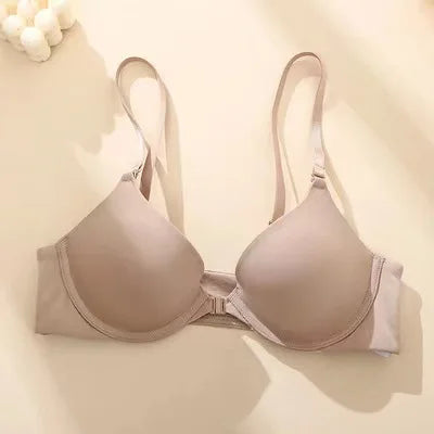 Front Closure Bras For Women Seamless Push-Up Bra Fixed Cups Non-wire Underwear Female Sexy Lingerie Small Cup Intimates S-XL