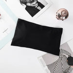 3Pcs/Set Strapless Bra Ice Silk Tube Tops Women Seamless Underwear Invisible Wrapped Chest Female Backless Bra Intimates