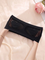 Women Strapless Sexy Bra Heart Hollow Out Seamless Bandeau Wireless Unlined Sexy Lingerie Tube Top