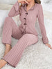 Autumn and Winter New Home Clothes Warm Pajamas Women's Two piece Set Casual Fashion Sexy Home Clothes Set Butterfly Hot Sale