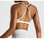 Summer Sexy Scrunch Sports Bra Gym Top Women Running Back Cross Top Sportswear Workout Underwear Fitness Workout Yoga Clothing