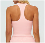 Woman Yoga Tank Top Gym Clothes Removable Chest Pad Fitness Bra Workout Halter Top Activewear Sexy Pilates Sports Vest Underwear