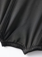 Women's Retro Corset Tops Open Back Halter Sleeveless Fishbone Slim Fit Tank Tops Summer Chic Vest